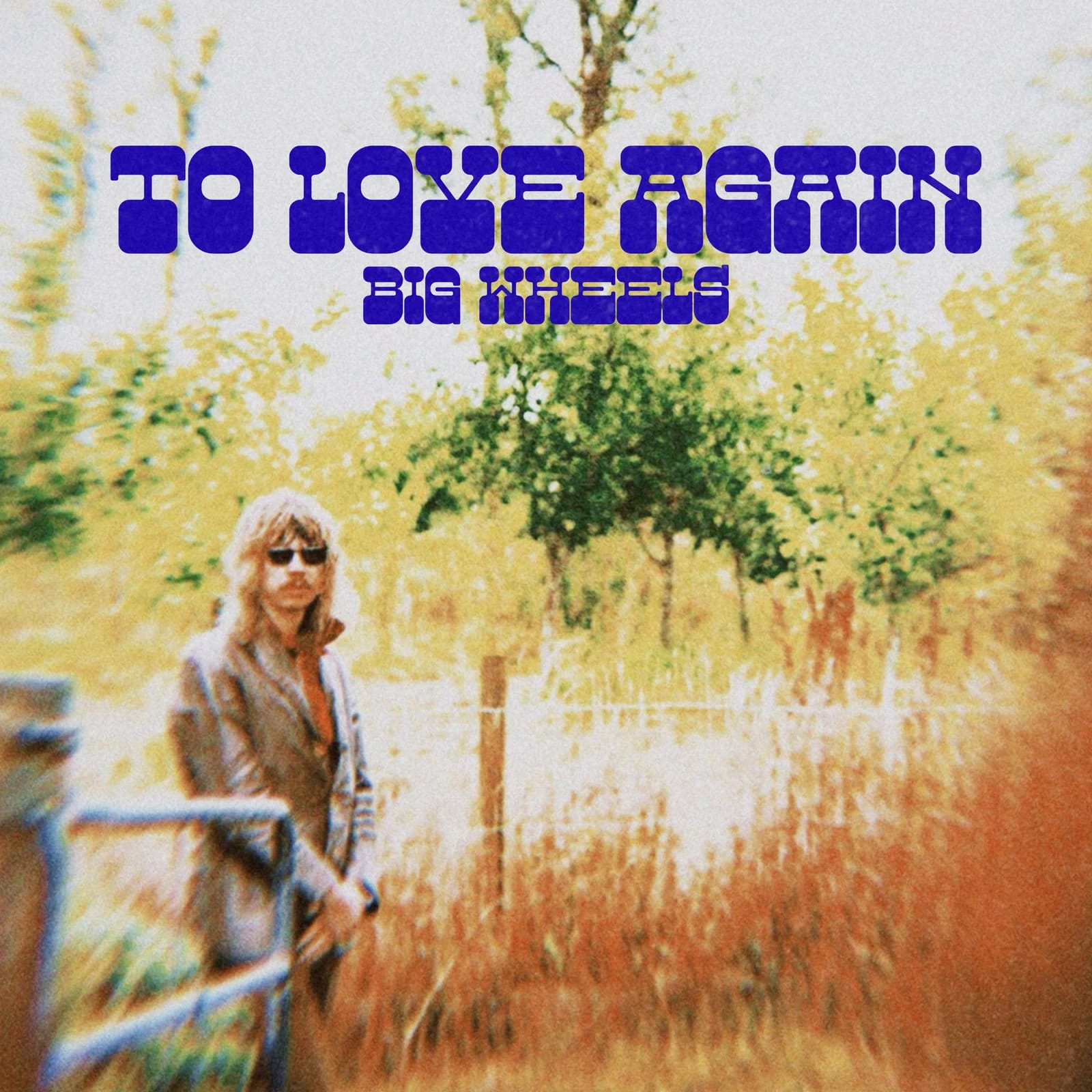 To Love Again cover art: a figure in sunglasses beside a fence in an autumn field